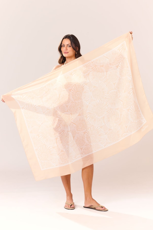 Canga Pareo Nautilus Bege