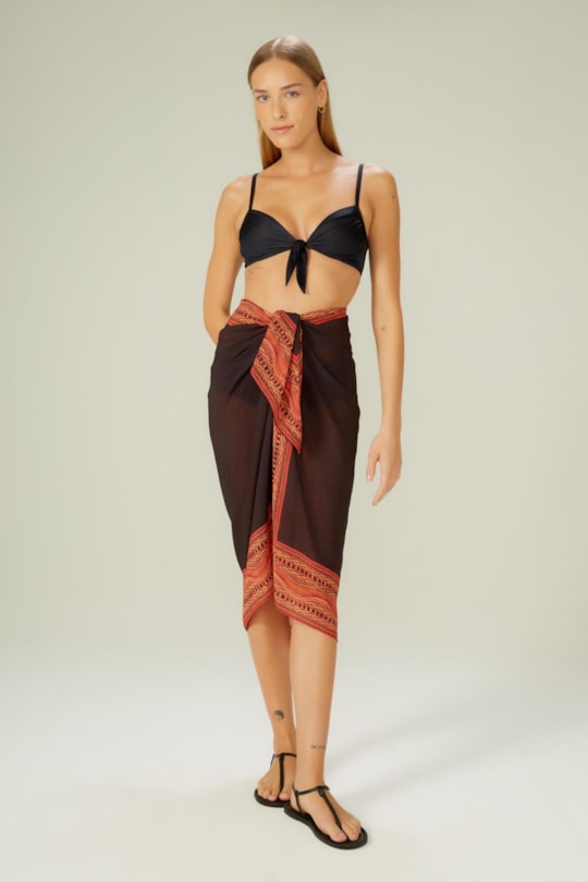 Imagem do produto Canga Pareo Rattan (Transp)