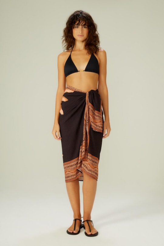 Imagem do produto Canga Pareo Rattan Viscose