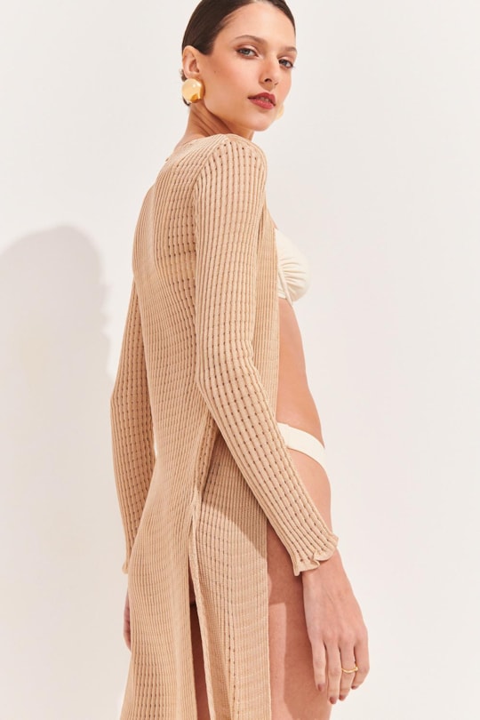 Imagem do produto Cardigan Manga Longa Tricot Manoela