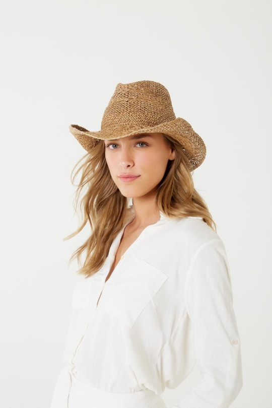 Imagem do produto Chapeu Country Palha Alga