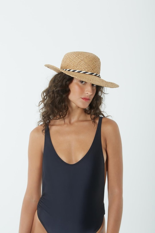 Imagem do produto Chapeu De Palha Aba Oval