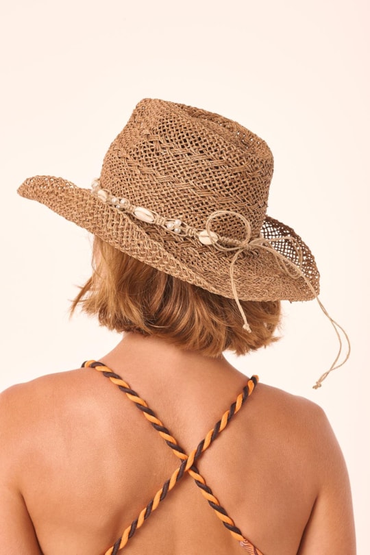 Imagem do produto Chapeu De Palha Pearls & Shells