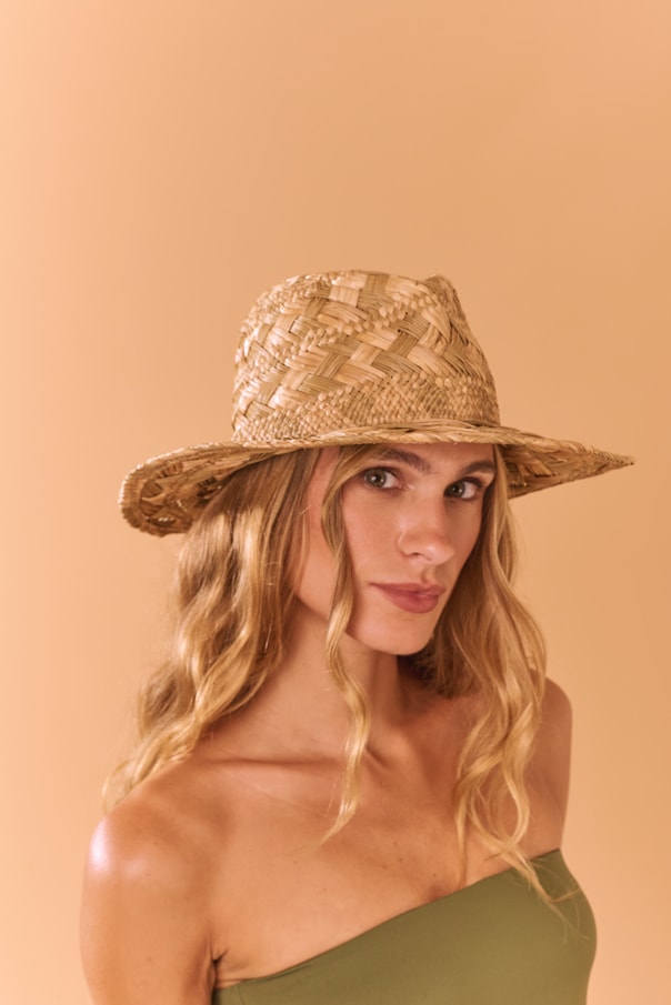 Chapeu Palha Mescla