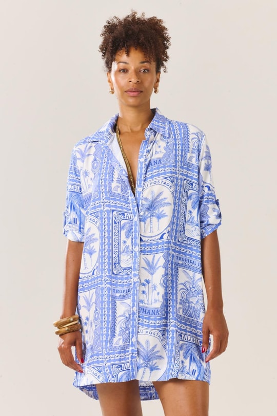 Imagem do produto Chemise Manga Curta Honolulu