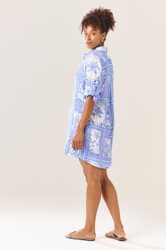 Chemise Manga Curta Honolulu