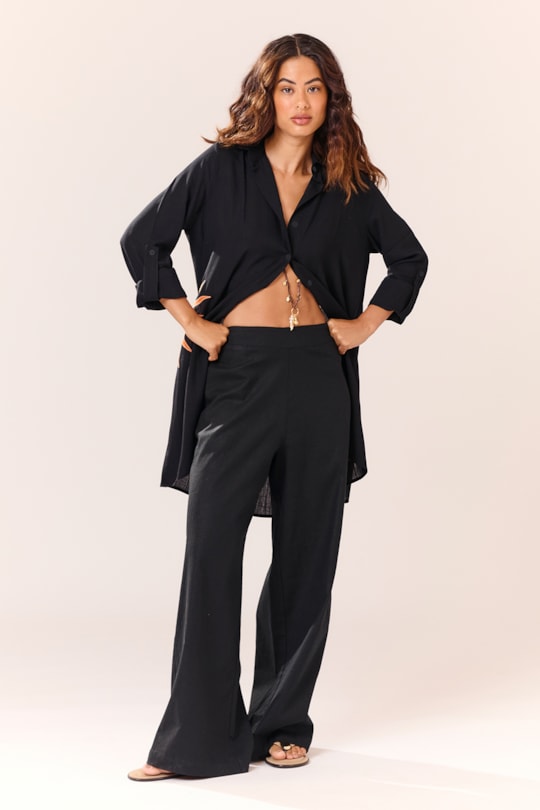 Imagem do produto Chemise Manga Longa Bordado Nalu