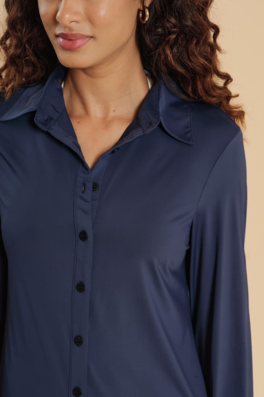 Imagem do produto Chemise Manga Longa Liso