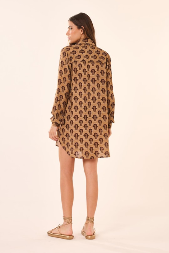 Chemise Manga Longa Makani