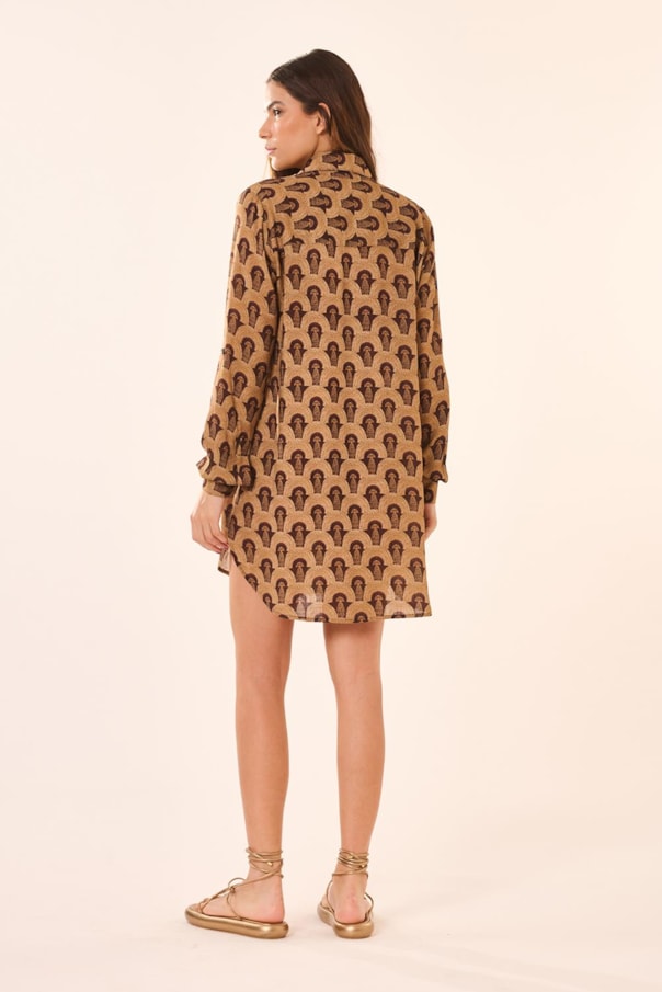 Chemise Manga Longa Makani