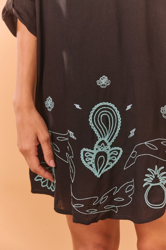 Imagem do produto Chemise Viagem Bordado Renda Abacaxique