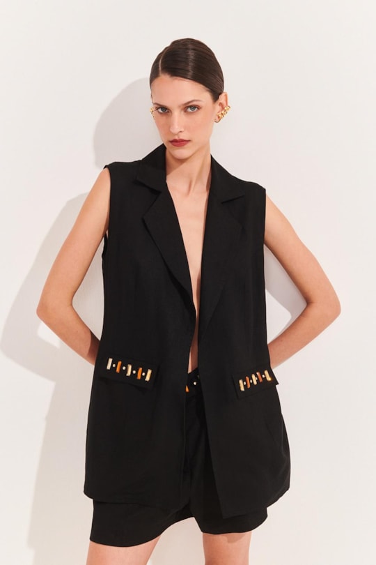 Imagem do produto Colete Bordado Ruth