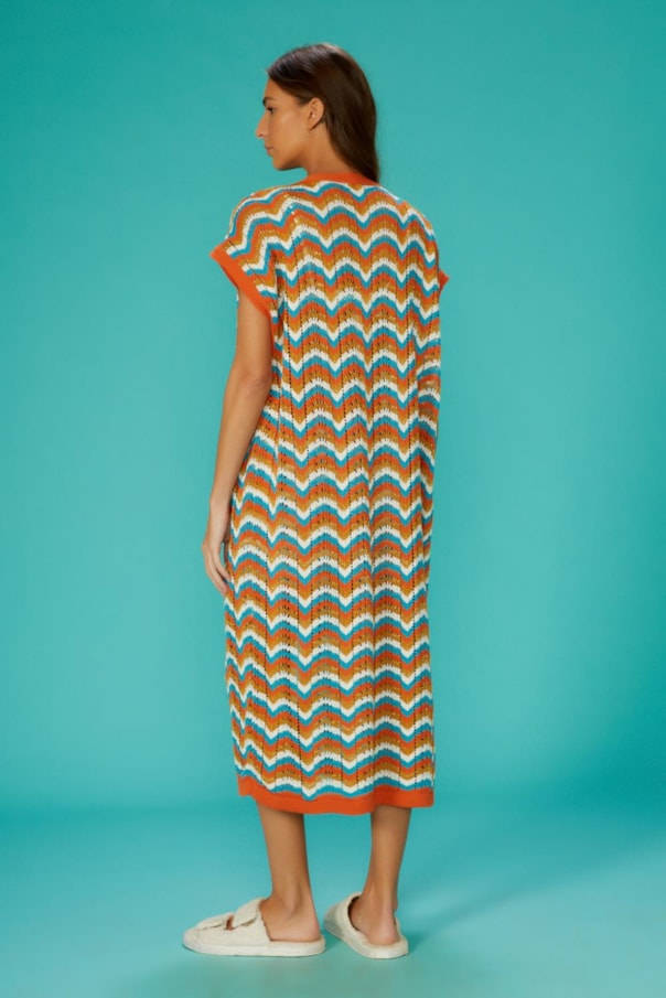 Colete Chevron Tricot