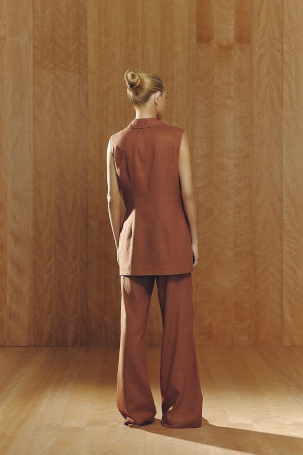 Colete Linho Alfaiataria