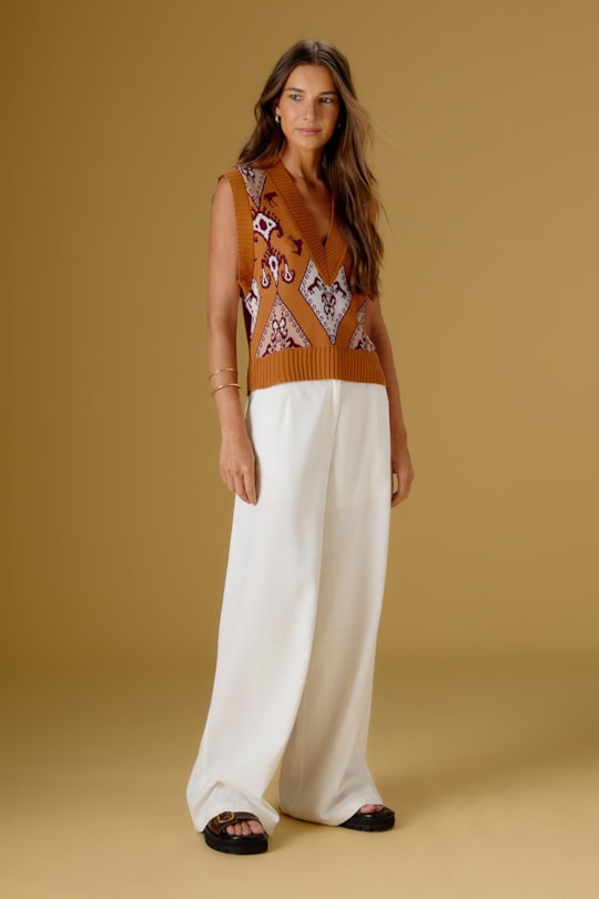 Imagem do produto Colete Tricot Jacquard