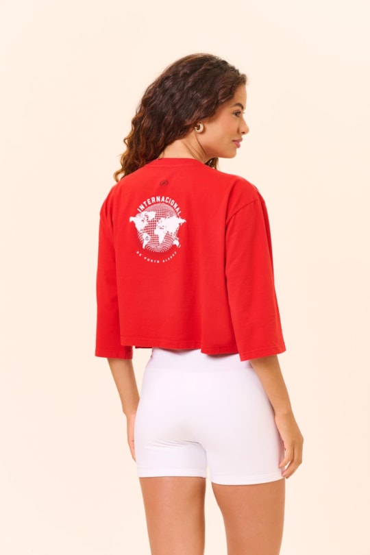 Cropped Mapa Mundi Inter