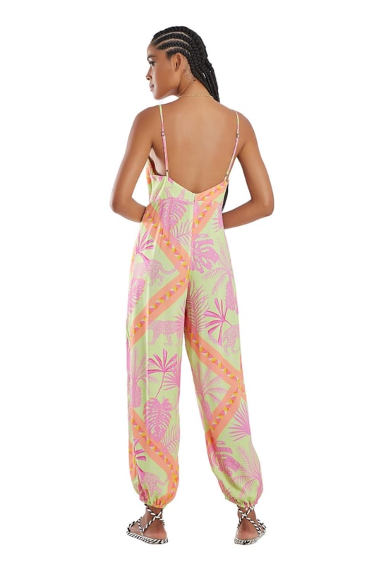 Imagem do produto Jardineira Macacao Aladin Tiras Energia