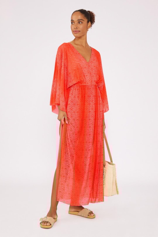 Kaftan Elastico Cintura Barreirinhas Pre