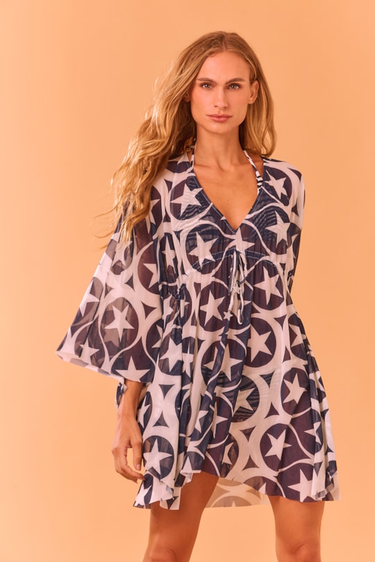 Kaftan New Equilibrio Tule Lua Estrela