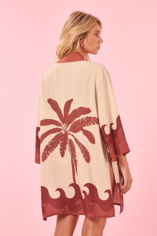 Imagem do produto Kimono Blusa Jade Localizado Kauai