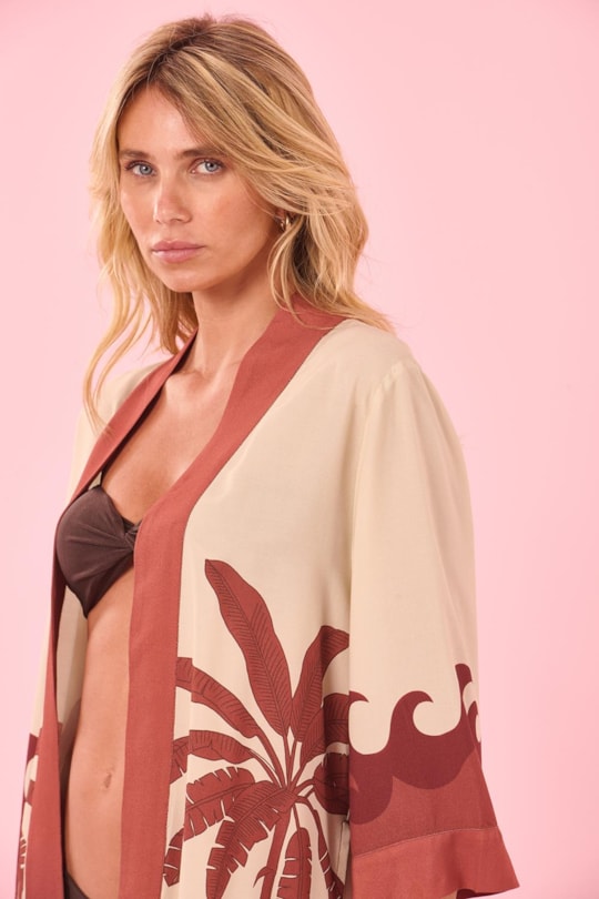 Imagem do produto Kimono Blusa Jade Localizado Kauai