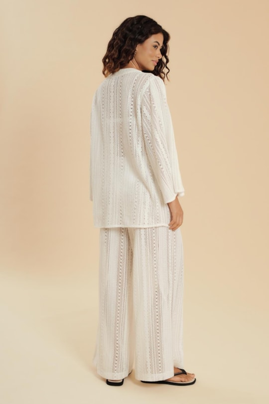 Imagem do produto Kimono Crochet Gal Liso