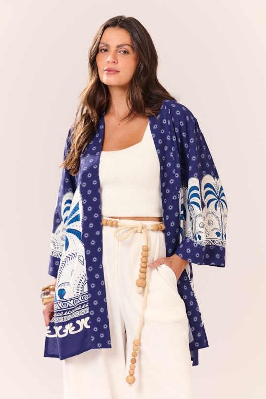 Imagem do produto Kimono Jade Loc Batik Azul