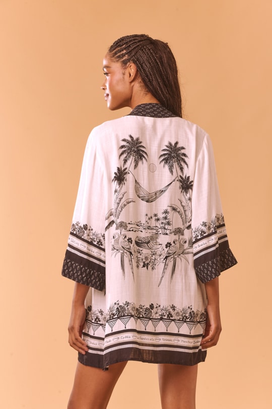 Imagem do produto Kimono Jade Loc Mapa Litoral