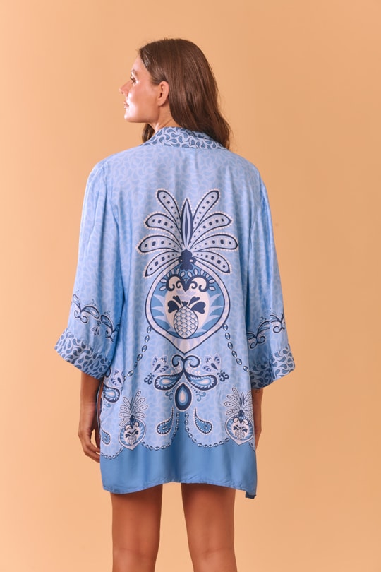 Imagem do produto Kimono Loc Lenco Maracatu Azul