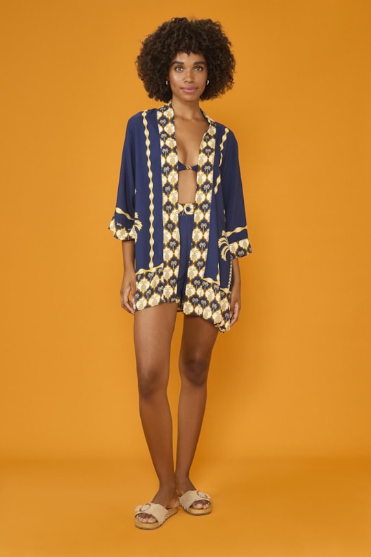Imagem do produto Kimono Localizado Ceu Abacaxi