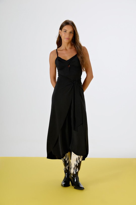 Imagem do produto Macacao Saia Sobreposta