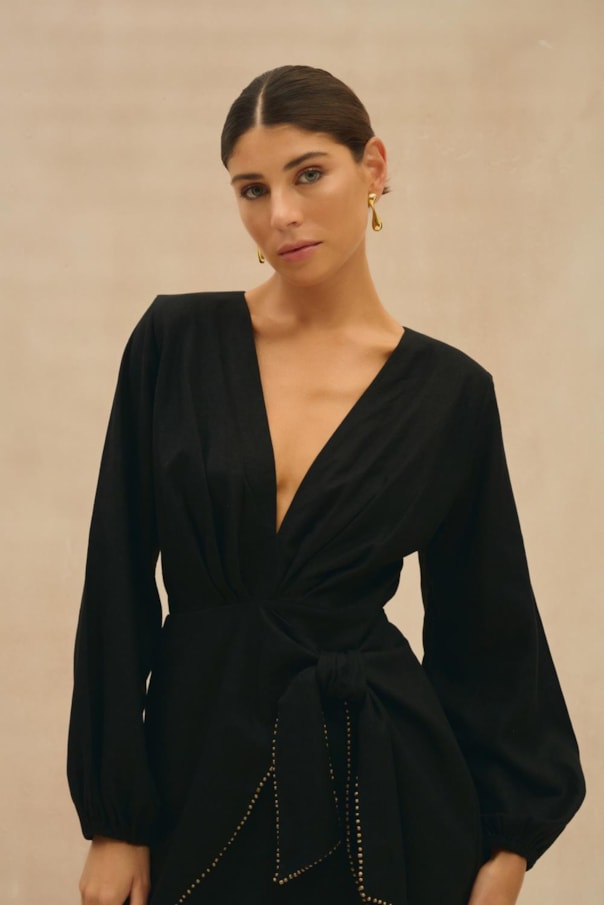 Macaquinho Cachequer Linen