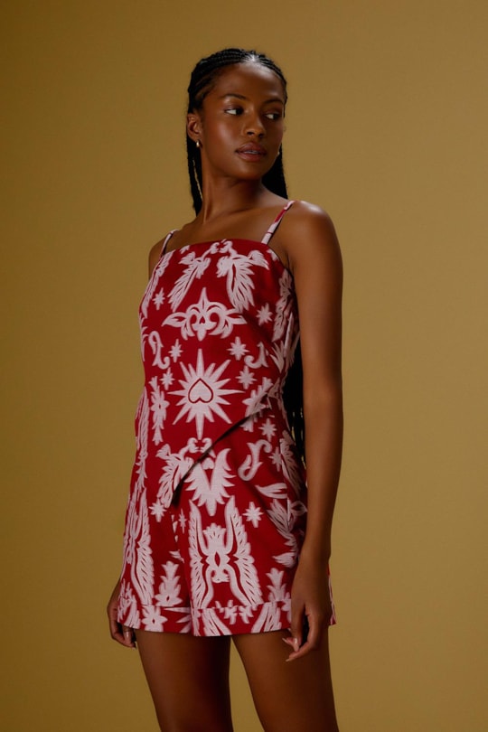 Imagem do produto Macaquinho Lenco Jacquard Dakota