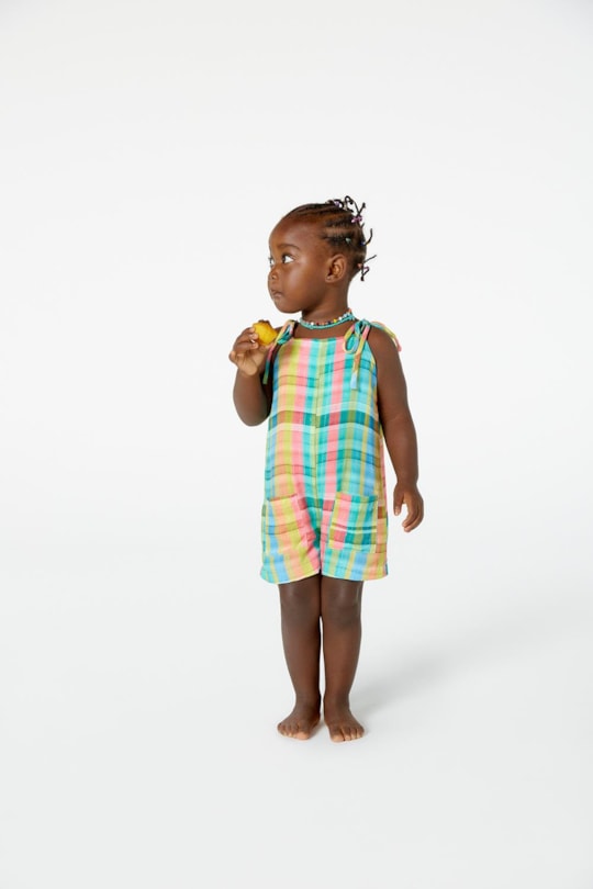 Imagem do produto Macaquinho Lily Xadrez Candy (Inf)