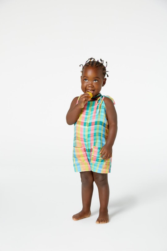 Imagem do produto Macaquinho Lily Xadrez Candy (Inf)