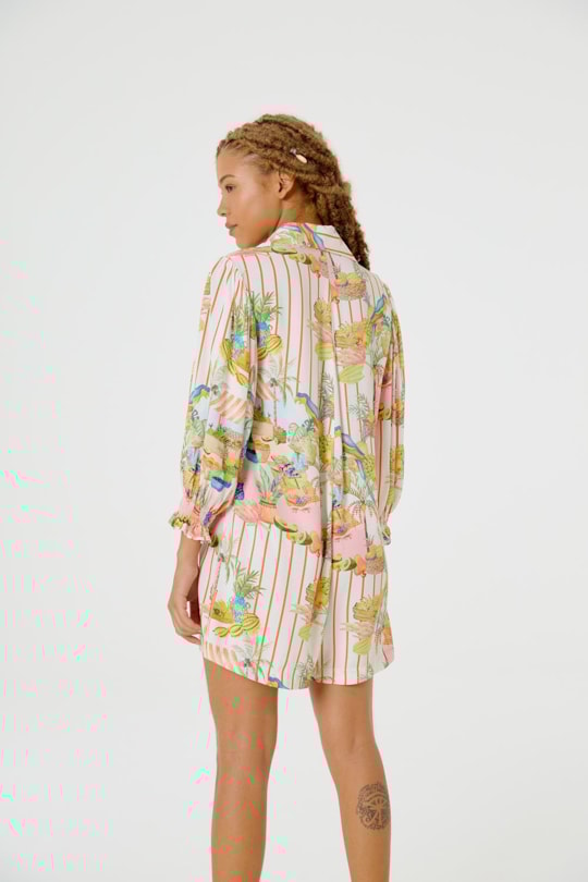 Imagem do produto Macaquinho Manga Bufante Feira