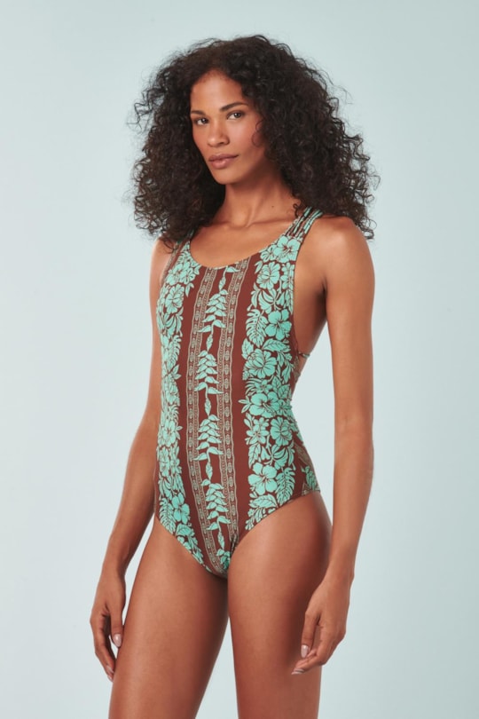 Imagem do produto Maio Capri Barrado Paraiso Verde