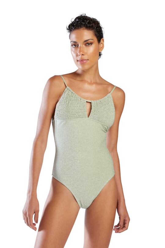 Imagem do produto Maio Catita Lastex Lurex Verde