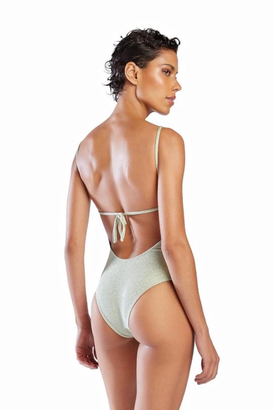 Imagem do produto Maio Catita Lastex Lurex Verde