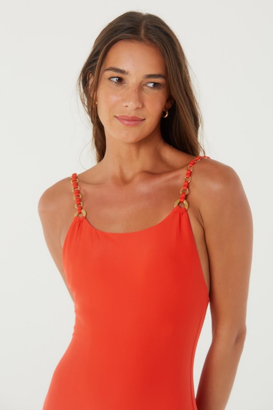 Imagem do produto Maio Coral Argolinhas Liso