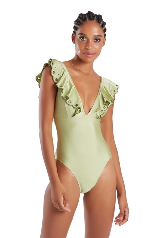 Imagem do produto Maio Hula Bordado Bolinha