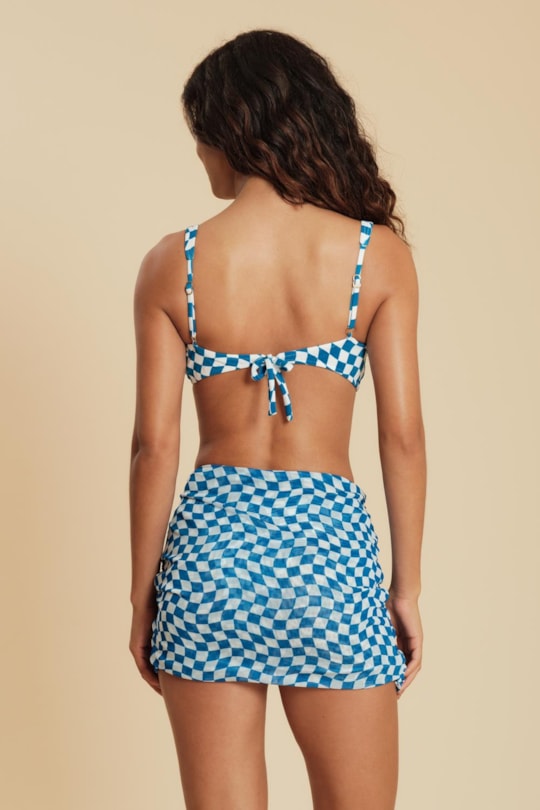 Imagem do produto Mini Saia Fivela Xadrez