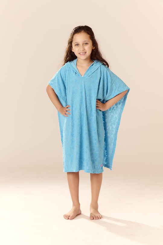 Imagem do produto Poncho Atoalhado Hibisco (Inf)