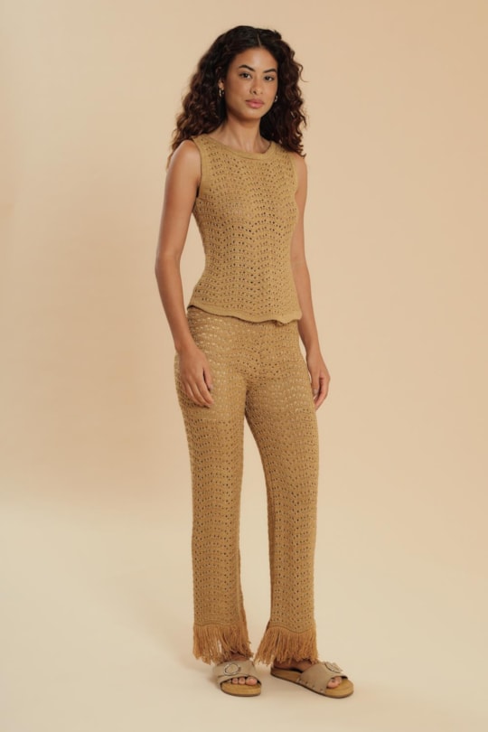 Imagem do produto Regata Basica Tricot Lurex