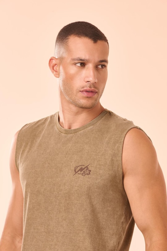 Imagem do produto Regata Logo Hibisco Liso