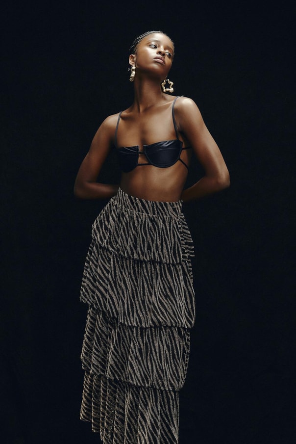 Saia Camadas Golden Tiger