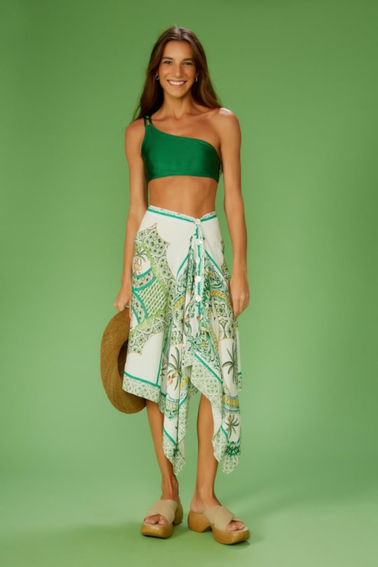 Imagem do produto Saia Canga Loc Azulejaria