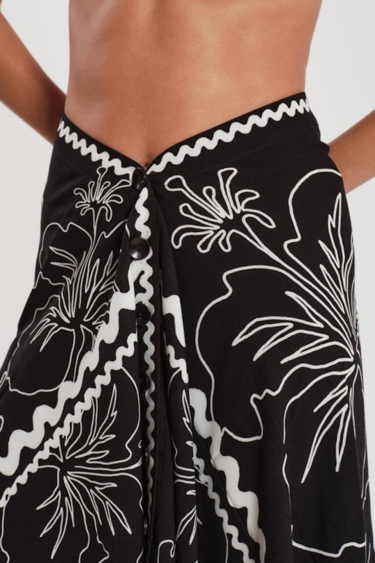 Imagem do produto Saia Canga Localizado Hibisco