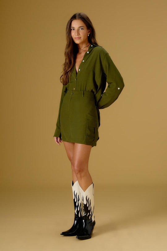 Imagem do produto Saia Cargo Mini