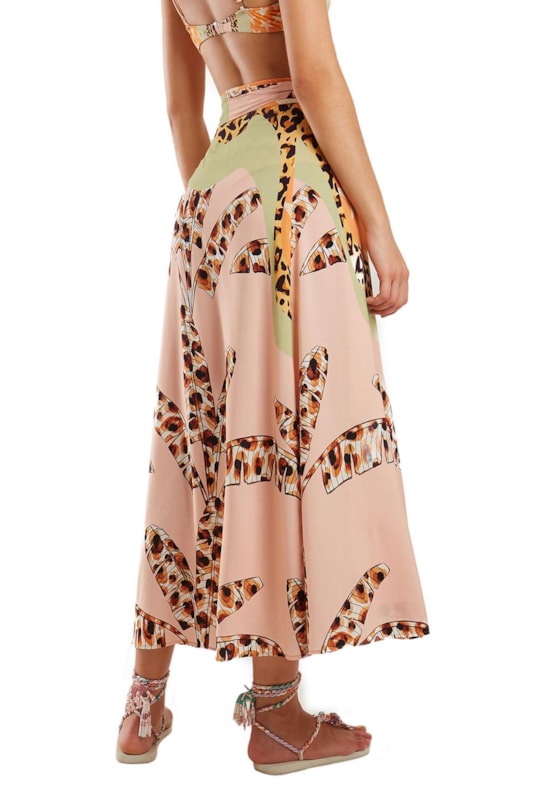 Imagem do produto Saia Cropped Transpassada Caiada